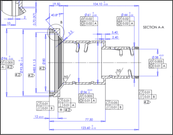 Optical component,CNC turning-milling