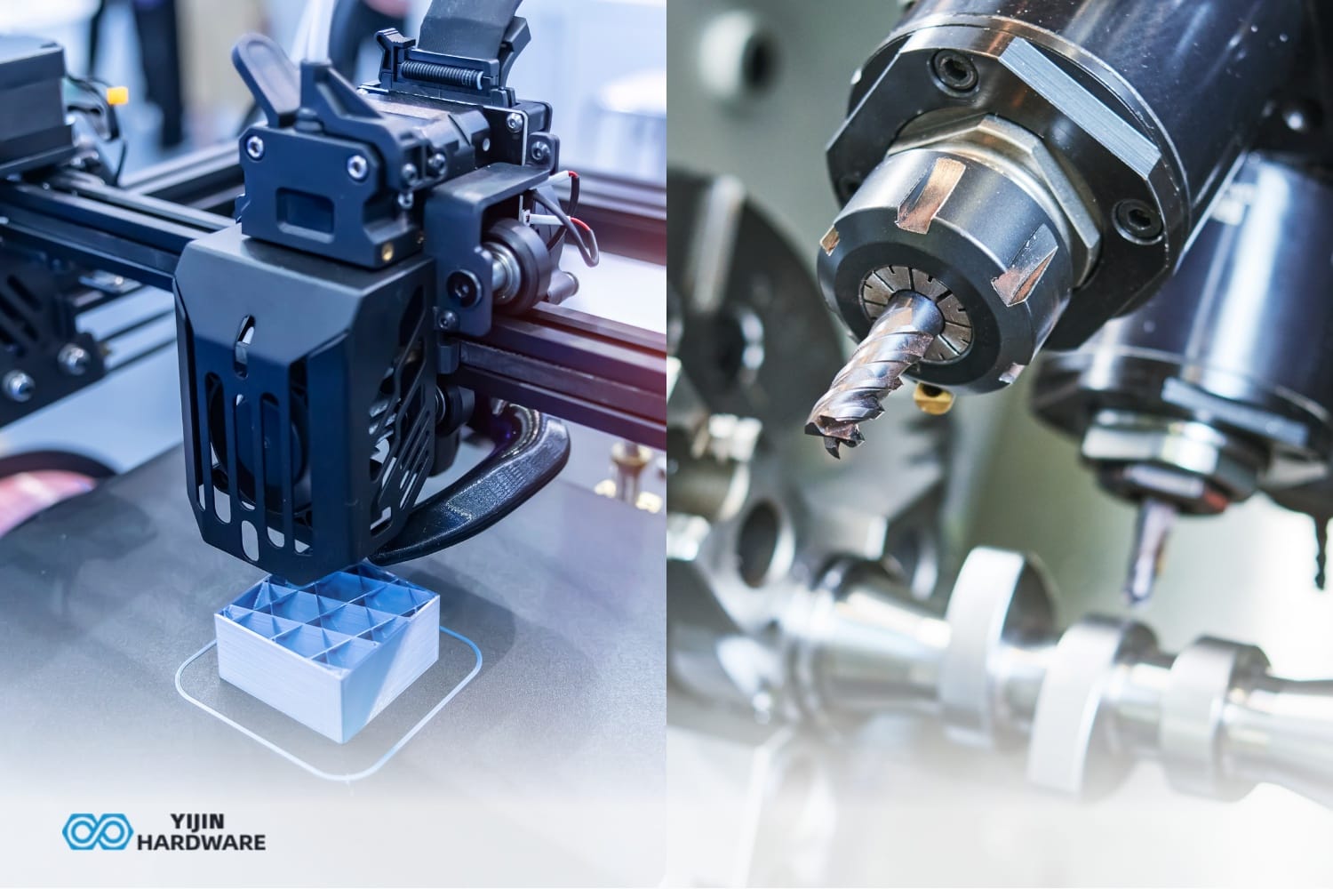 3d-печать против обработки на станках с ЧПУ