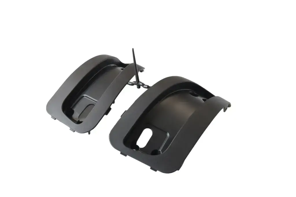 black plastic injection molded parts