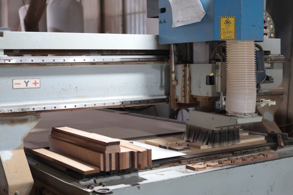 cnc wood router machine workshop
