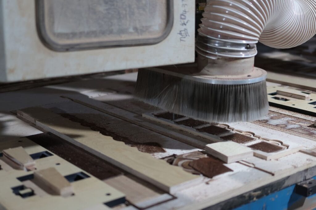 cnc wood routing machine workshop 3