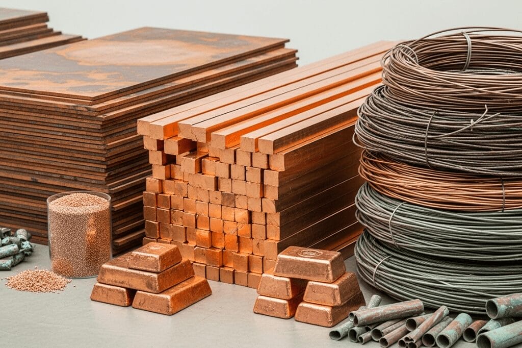 copper grades and their applications copper sheet metal fabrication