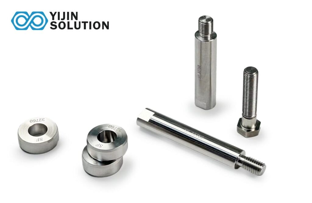 custom cnc turned bolts spacers