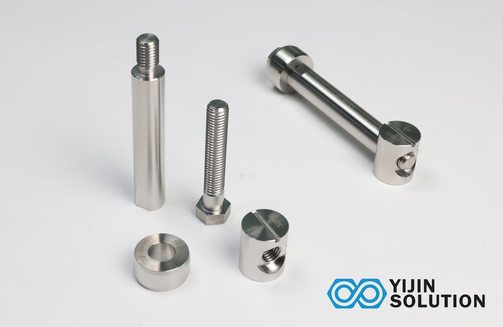 custom stainless steel cnc turned bolts pins