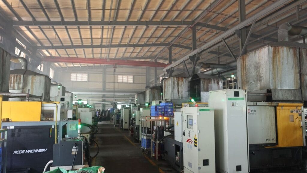 die casting factory machines industrial production