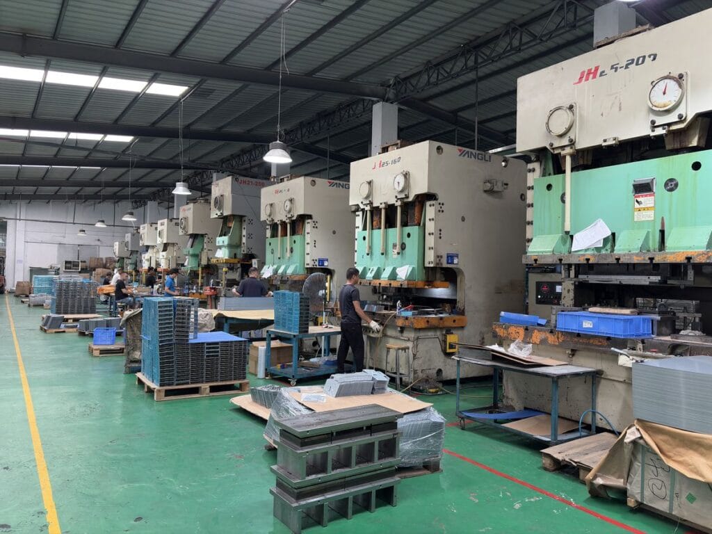 factory stamping presses sheet metal parts