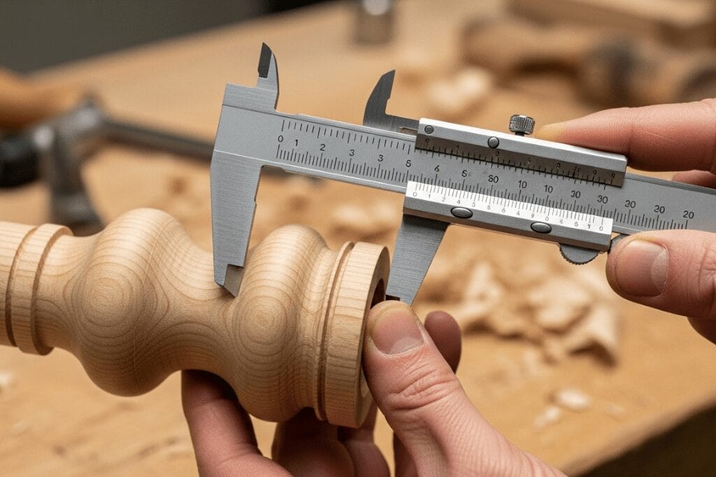 how do we achieve precision tolerances in wood turning
