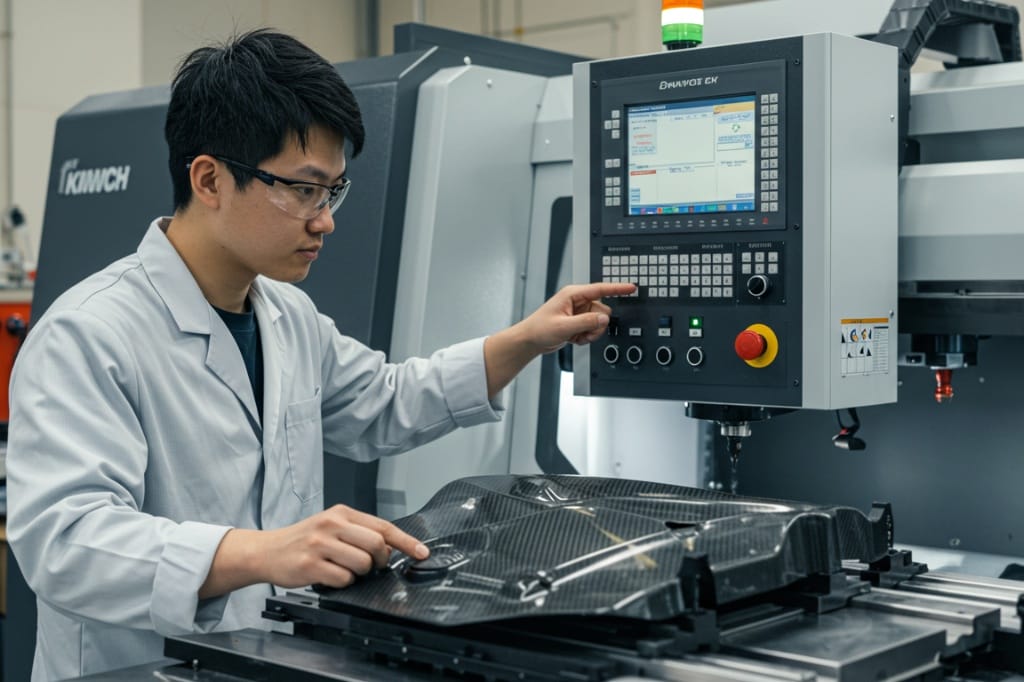 how does our carbon fiber cnc machining process work