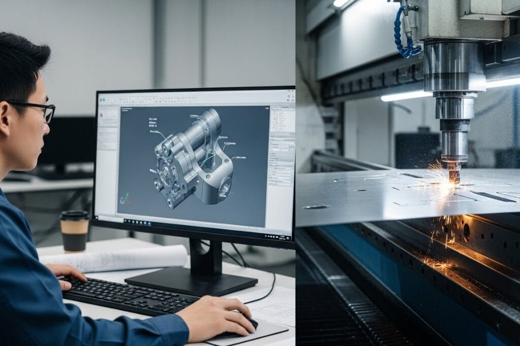 how does quick turn sheet metal fabrication work