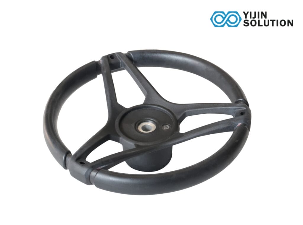 injection molded industrial wheel