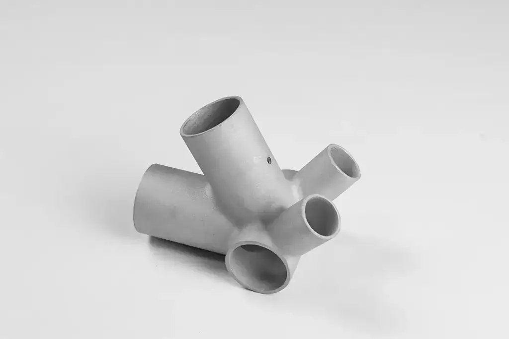 sls mjf nylon manifold part