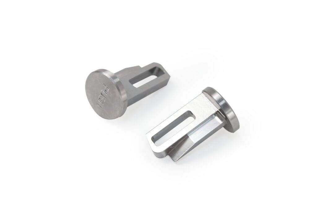 stainless steel cnc slotted clevis pins pair