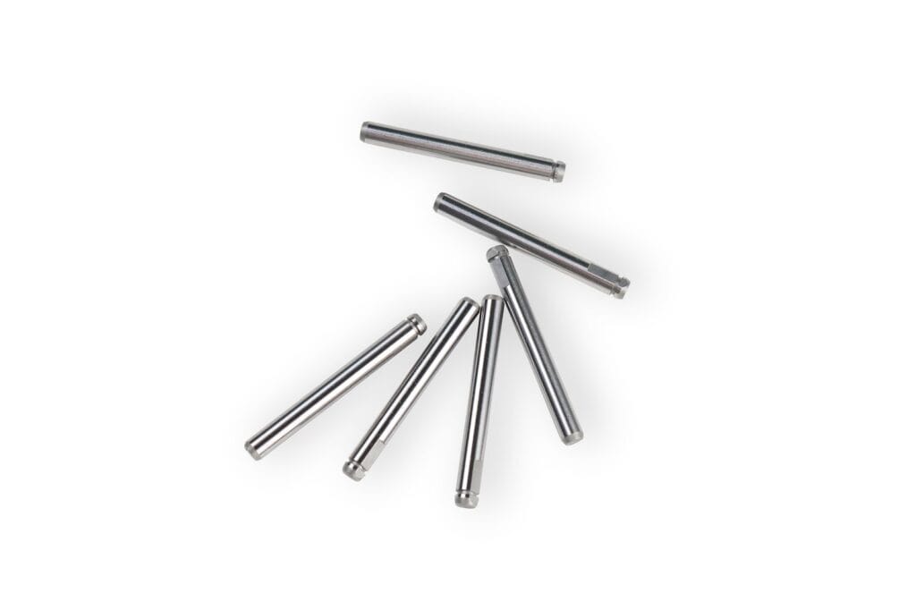 stainless steel cnc turned stepped dowel pins set