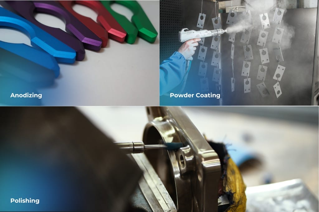 Oberflächenbehandlungen für die CNC-Bearbeitung von Aluminium