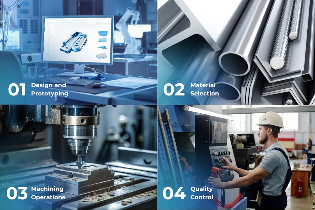 the high volume cnc machining process