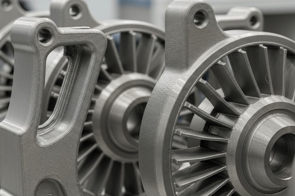 what industries and applications use metal 3d printing