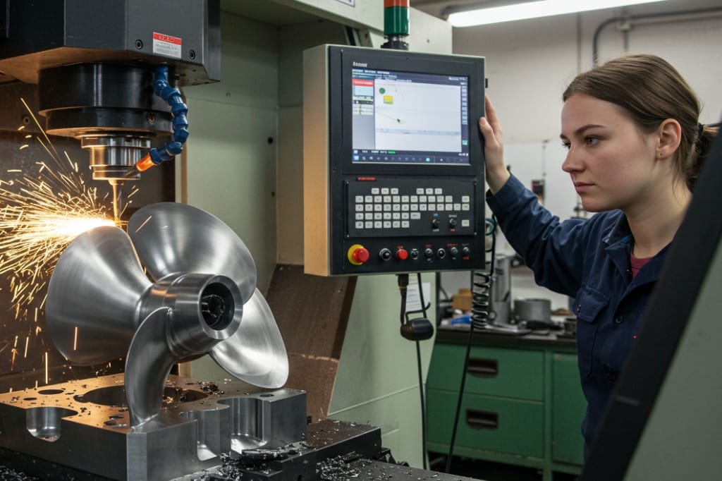 what is marine cnc machining