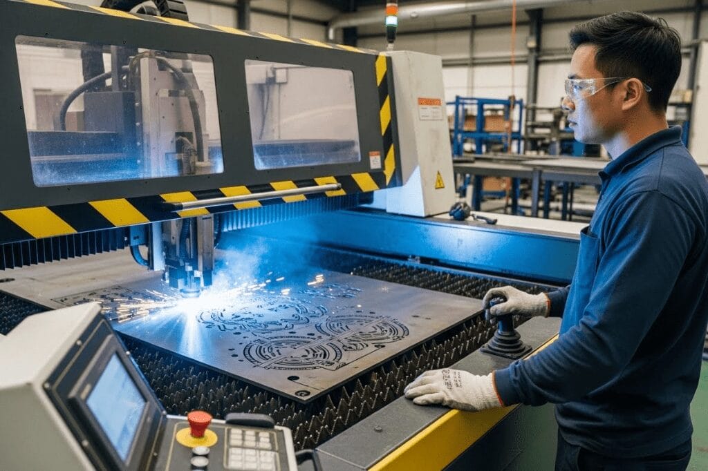 what is the steel sheet metal fabrication process