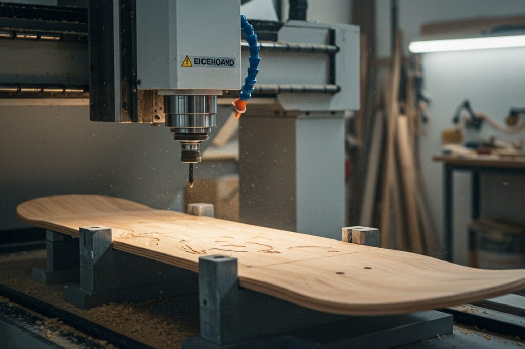 what makes cnc skateboard manufacturing different