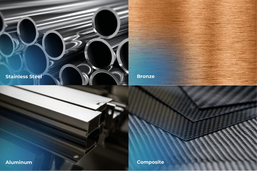 what materials can be used for cnc machined impellers