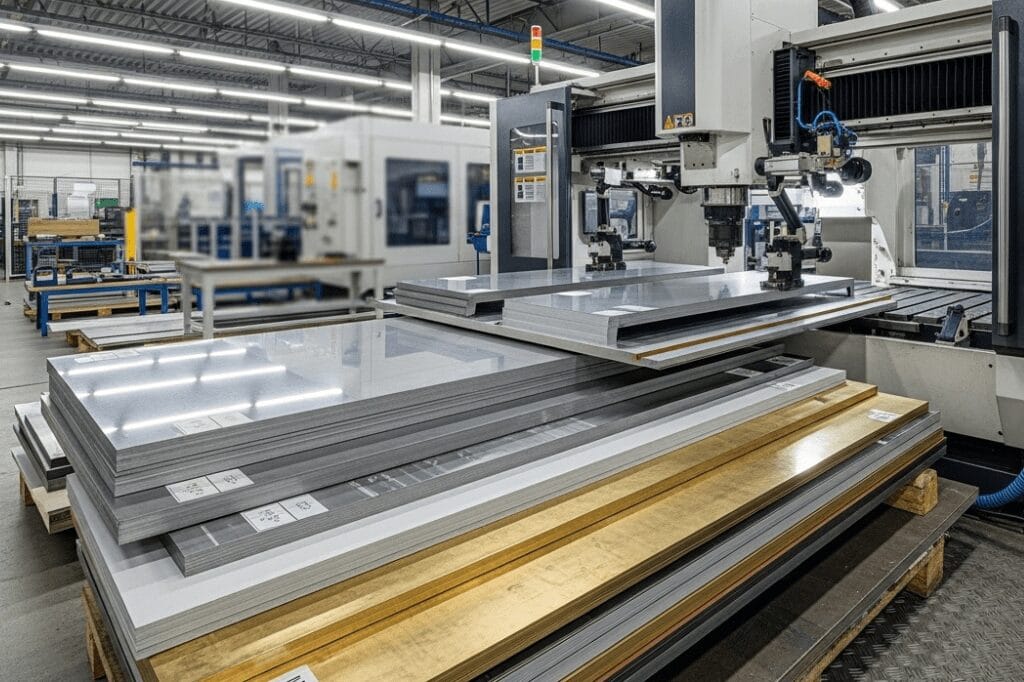 what materials can be used in cnc punching