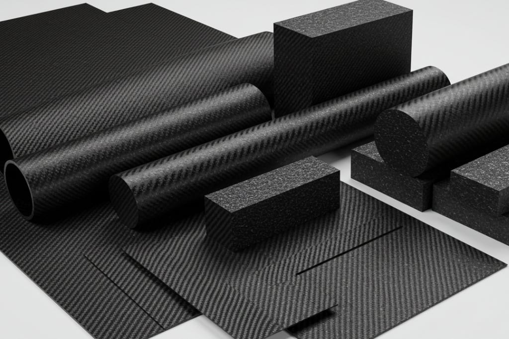 what materials do we use for carbon fiber cnc projects