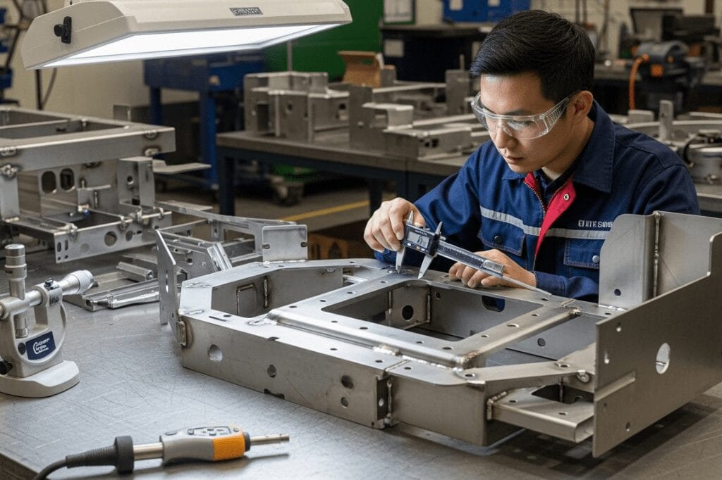 what quality standards and certifications do we maintain stainless steel sheet metal fabrication