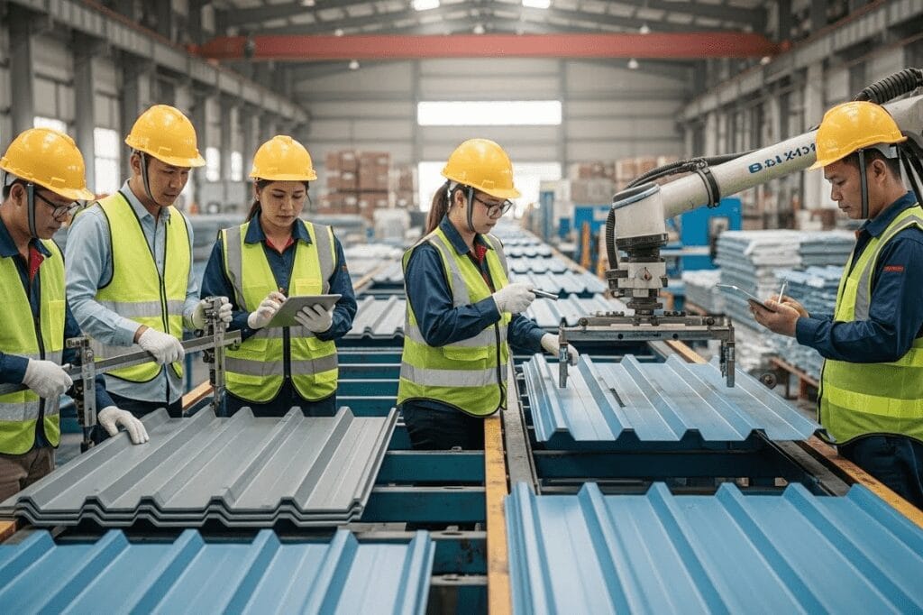 why choose Yijin Solution for roofing sheet metal fabrication